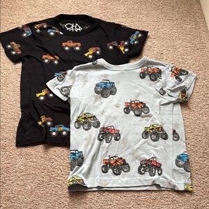 Chaser brand Monster Truck Graphic T-Shirts Set, size 8